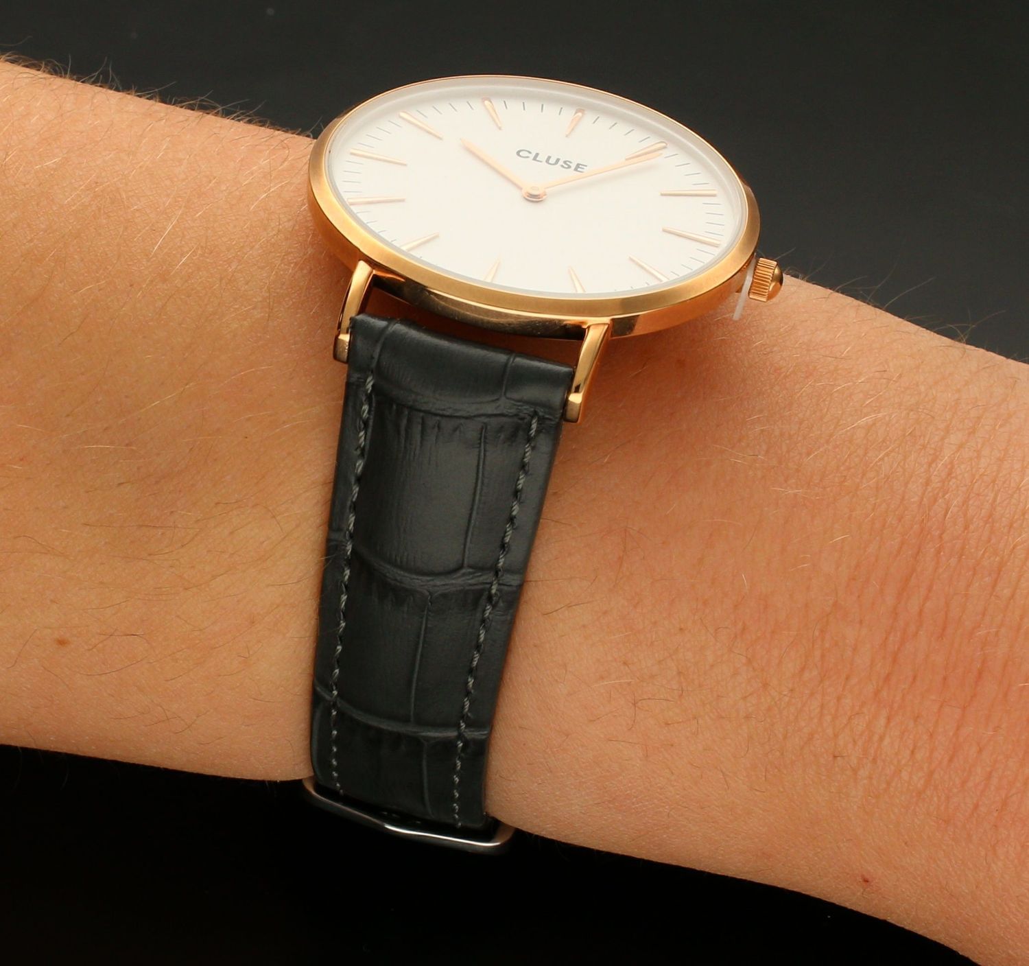 Pasek Skórzany do Zegarka Szary Duke 18mm HIRSCH 01028030-2-18 L.jpg